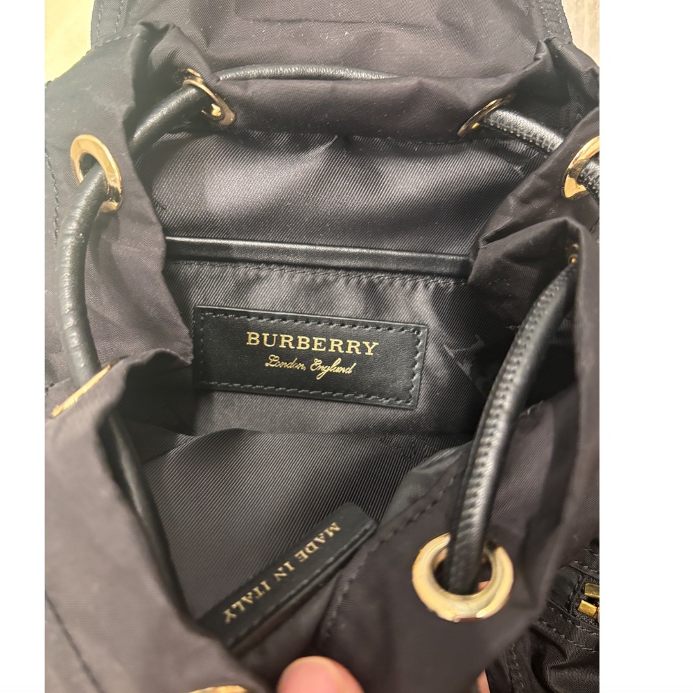 BURBERRY-Nylon Backpack - Picture 10 of 10